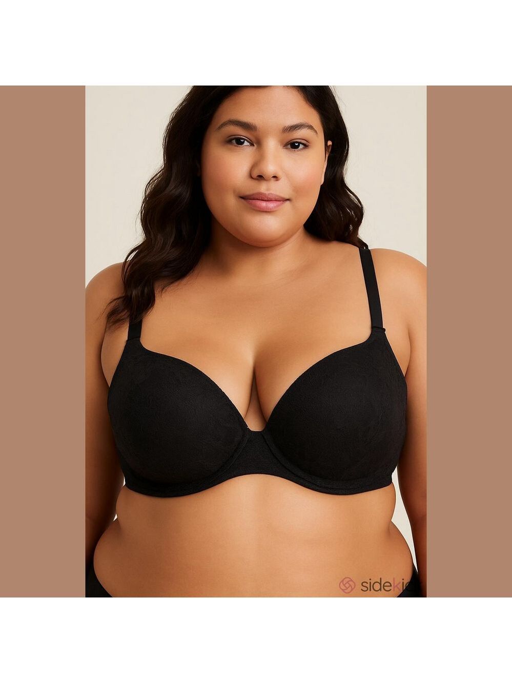 Lane Bryant - Cacique Black Lace Bra Size 42DD